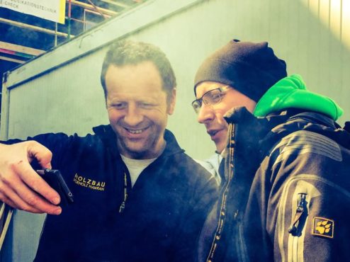 Karriere Handwerker im Gespräch
